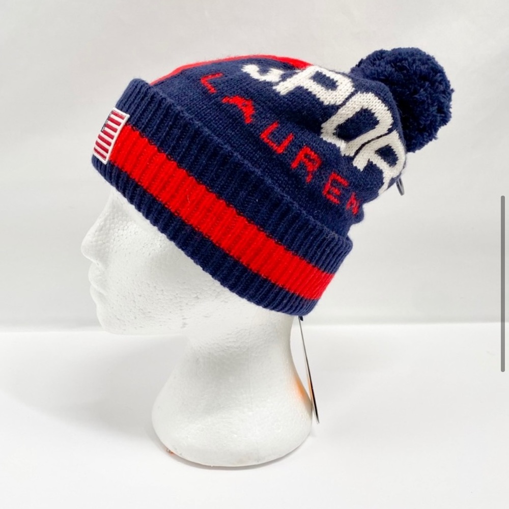 POLO RALPH LAUREN Polo Sport Knit Pom-Pom Hat - Picture 7 of 11